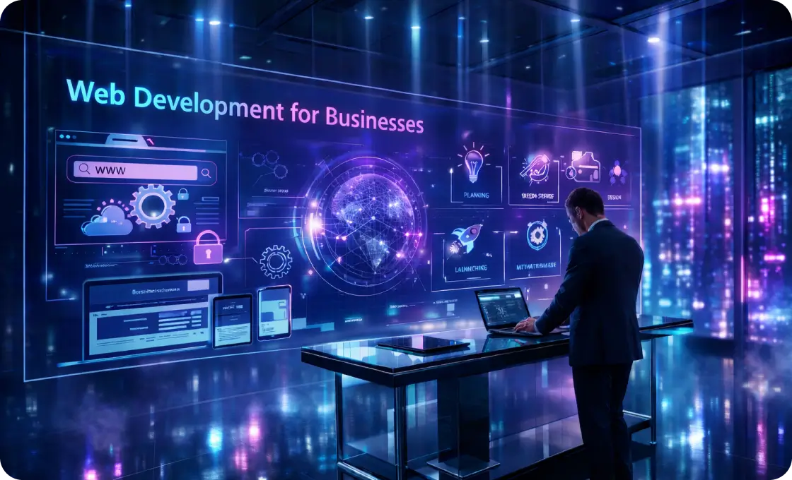 Web Development For Business Blogs Listing Page Image